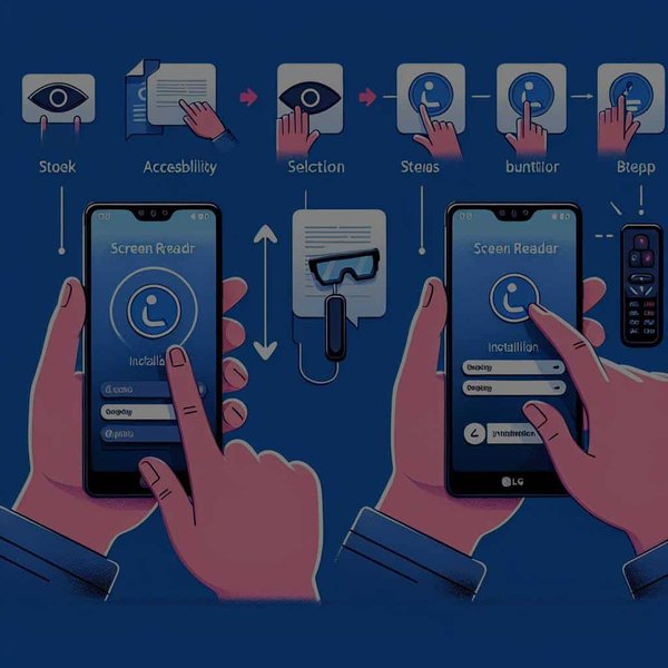 Comment installer un lecteur d'écran pour malvoyants sur un LG Velvet?